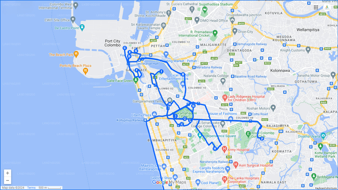 Colombo City Tour from Kalutara