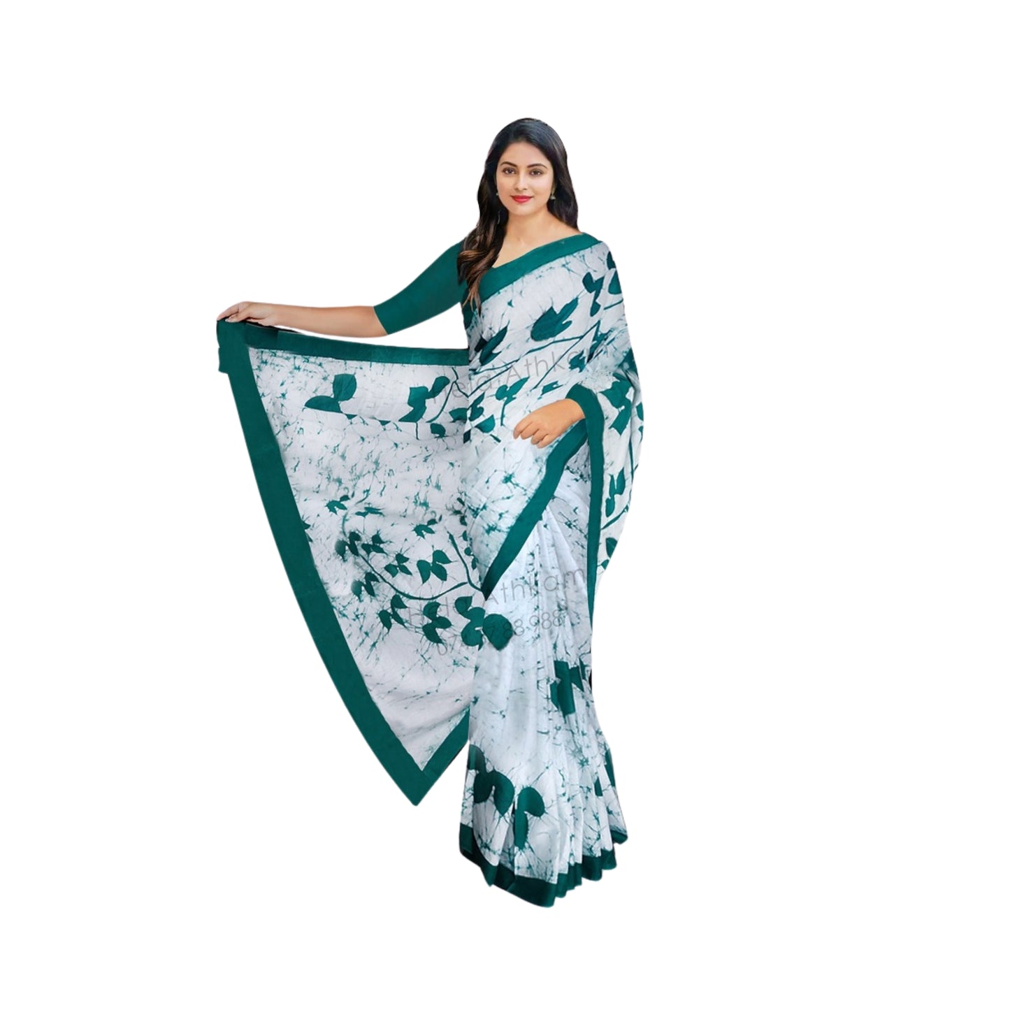 Lakpura Batik Saree (Design S018)