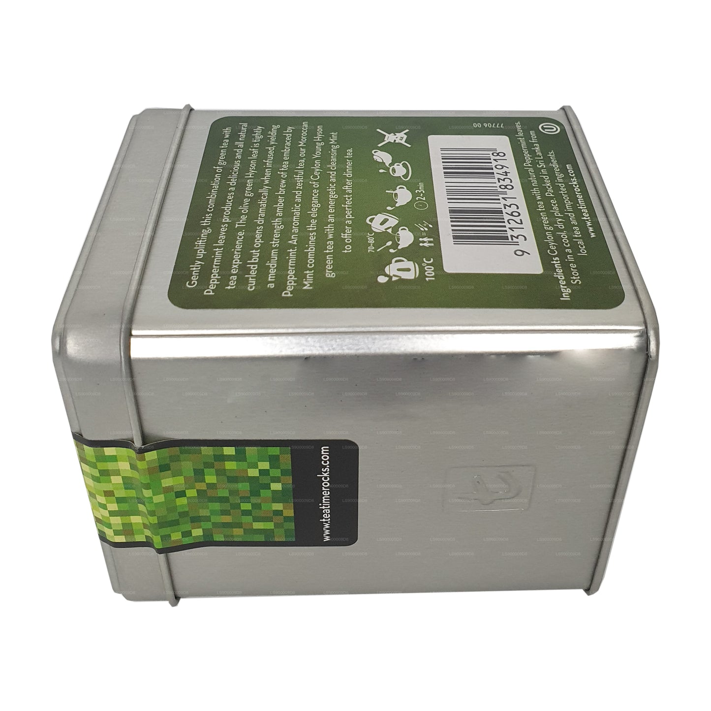 Dilmah t-series Moroccan Mint Green Tea (80g)