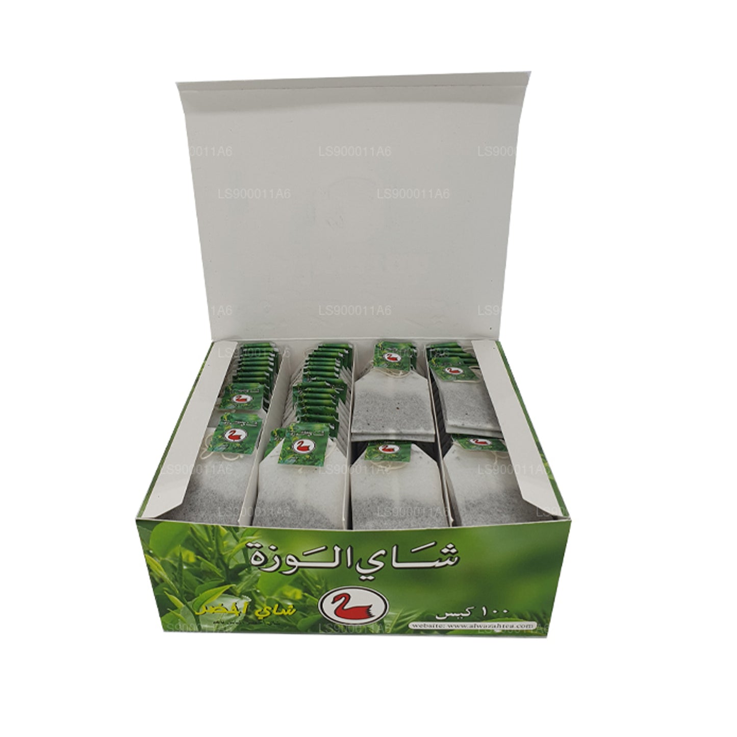 Alwazah Green Tea 100 Tea Bags (200g)