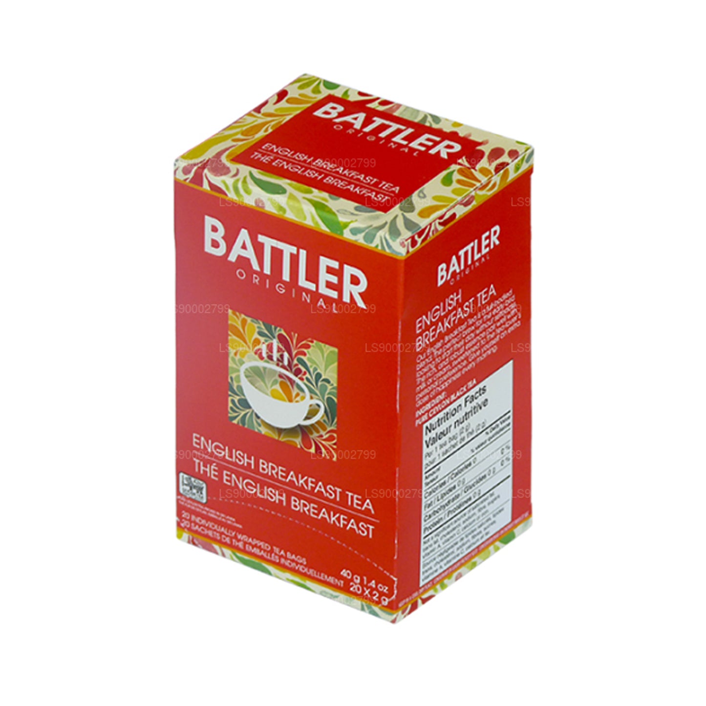 Battler Original English Breakfast Tea (40g) 20 Tea Bags