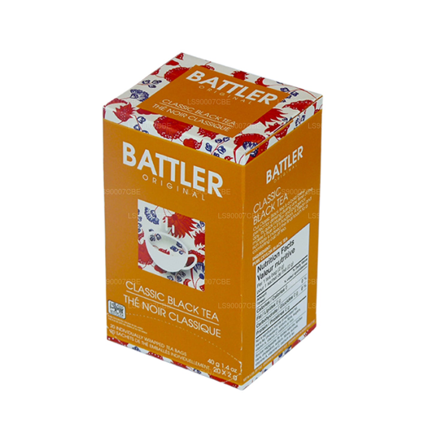 Battler Original Classic Black Tea (40g) 20 Tea Bags