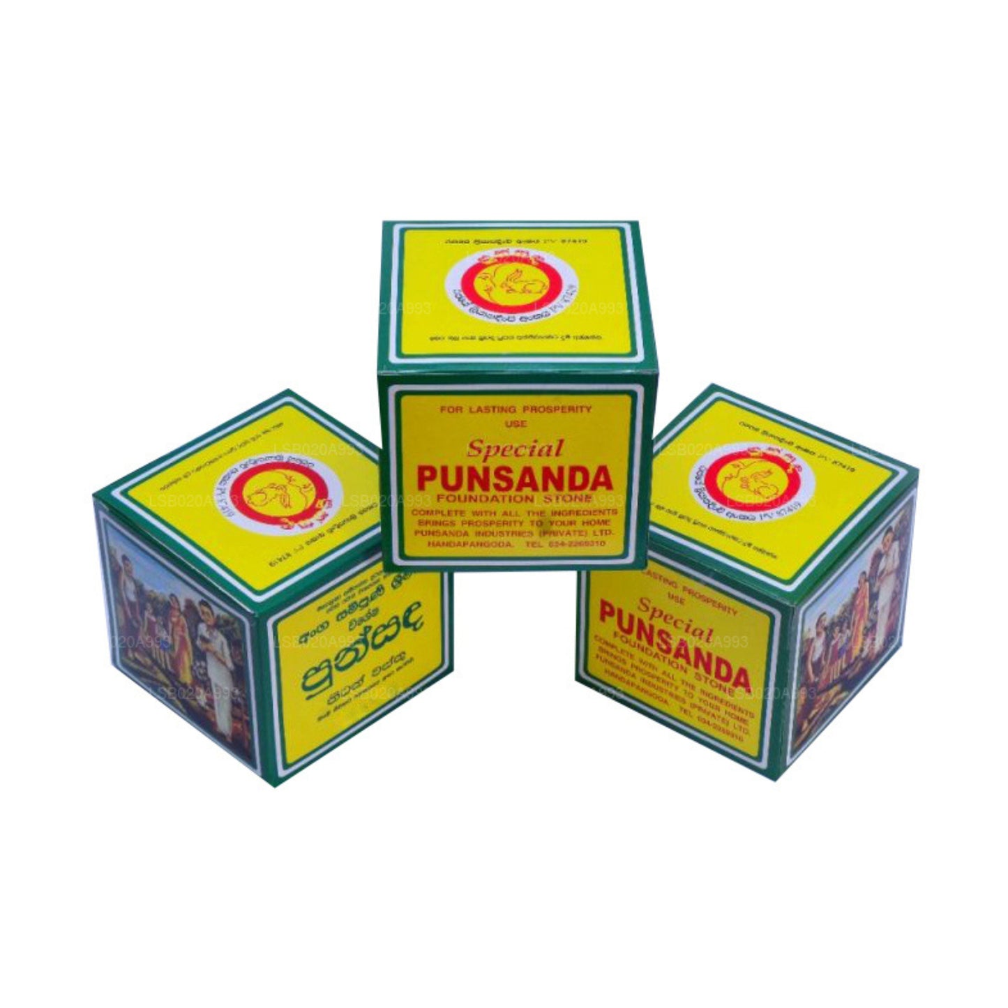 Punsanda Nidan Wasthu (Foundation Main Stones)