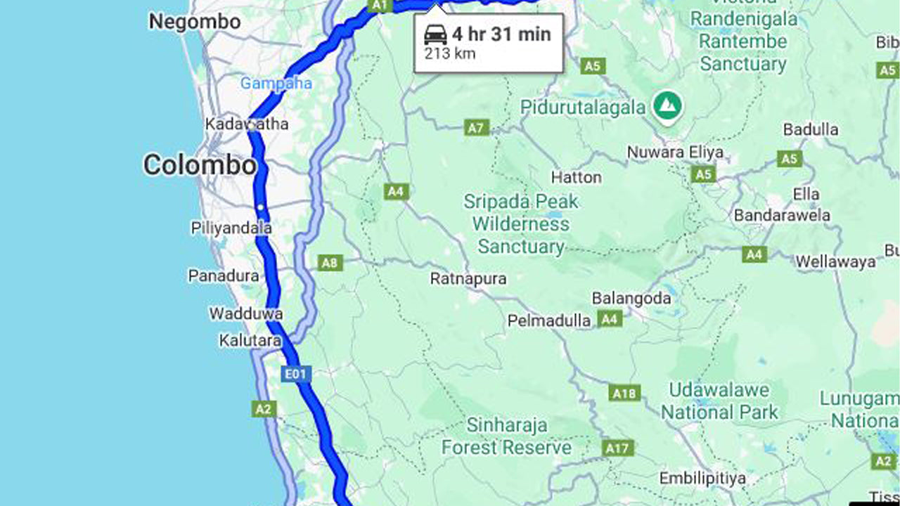 Hikkaduwa City to Kandy City Private Transfer