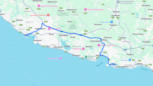 Mirissa City to Galle City Private Transfer