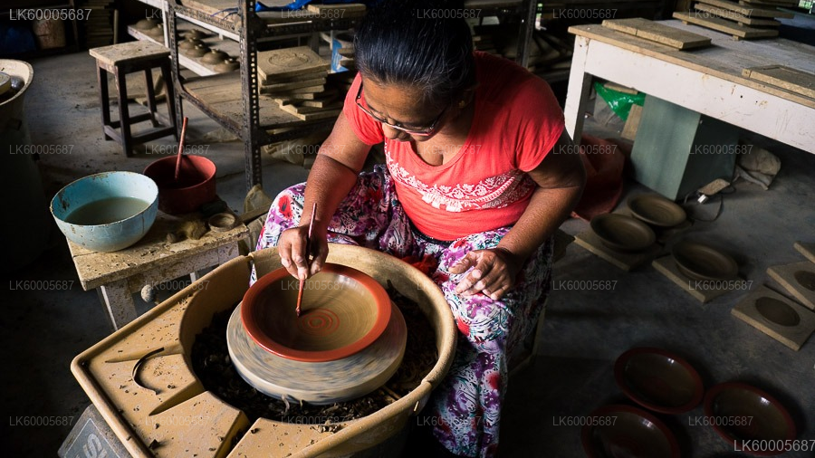 Clay Pottery Making Experience from Haputale
