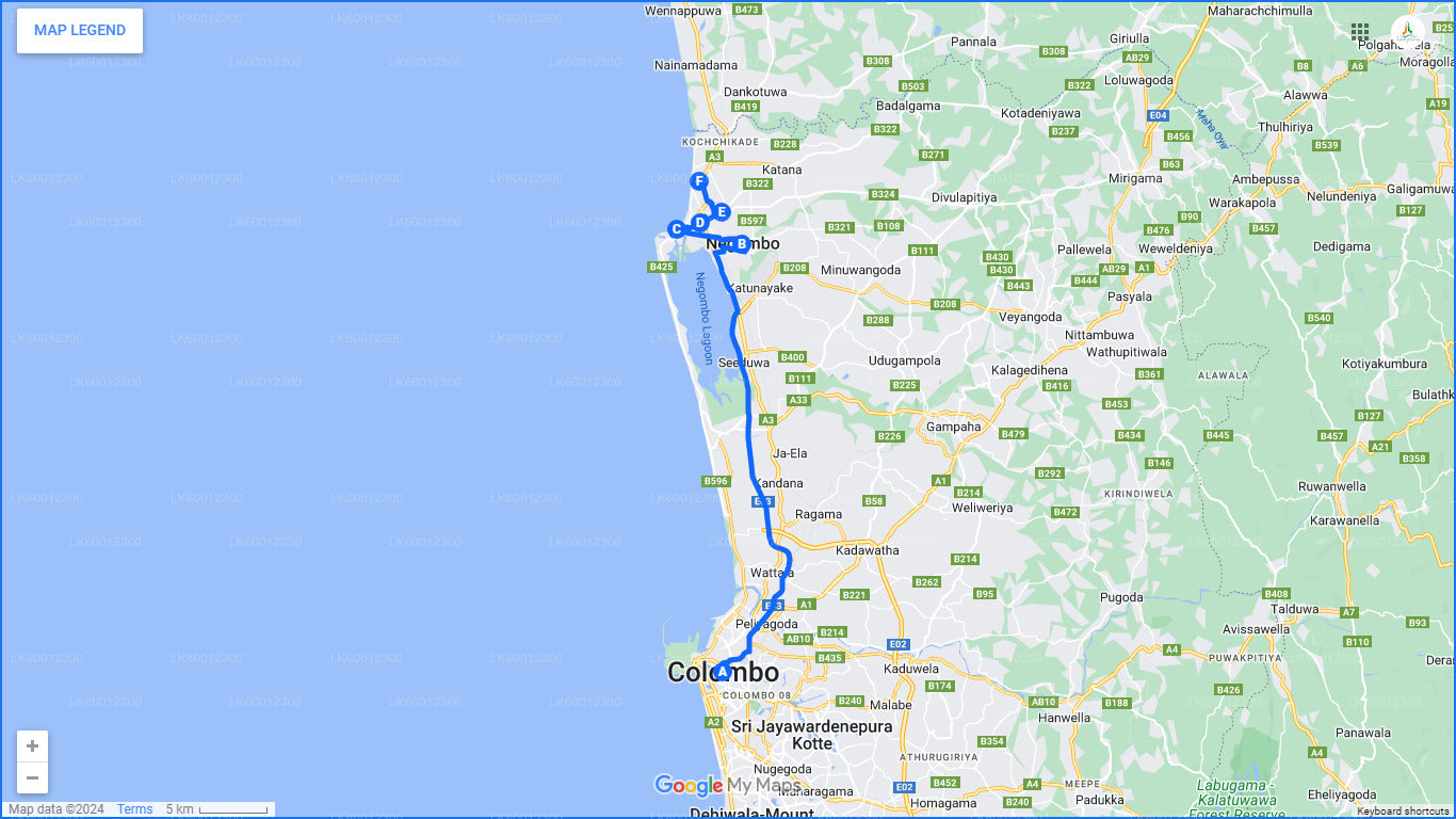 Negombo City Tour from Colombo