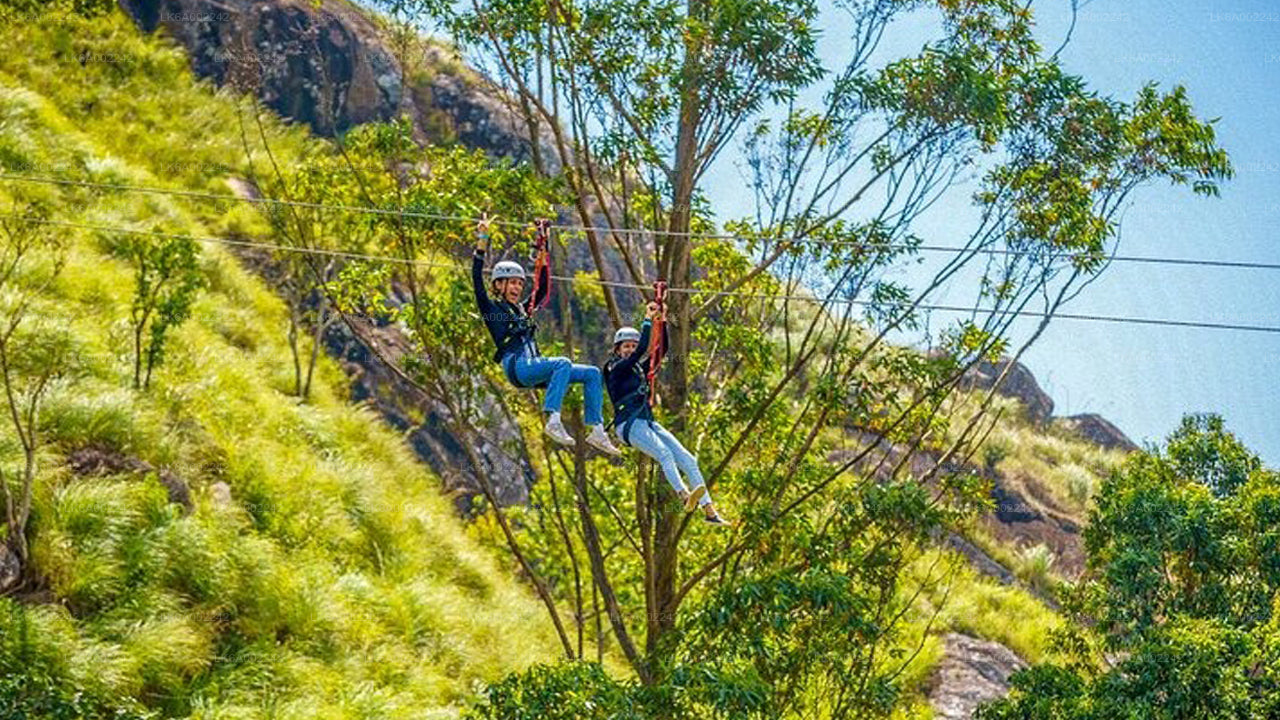 Little Adam's Peak Hike and Zip-lining from Ella