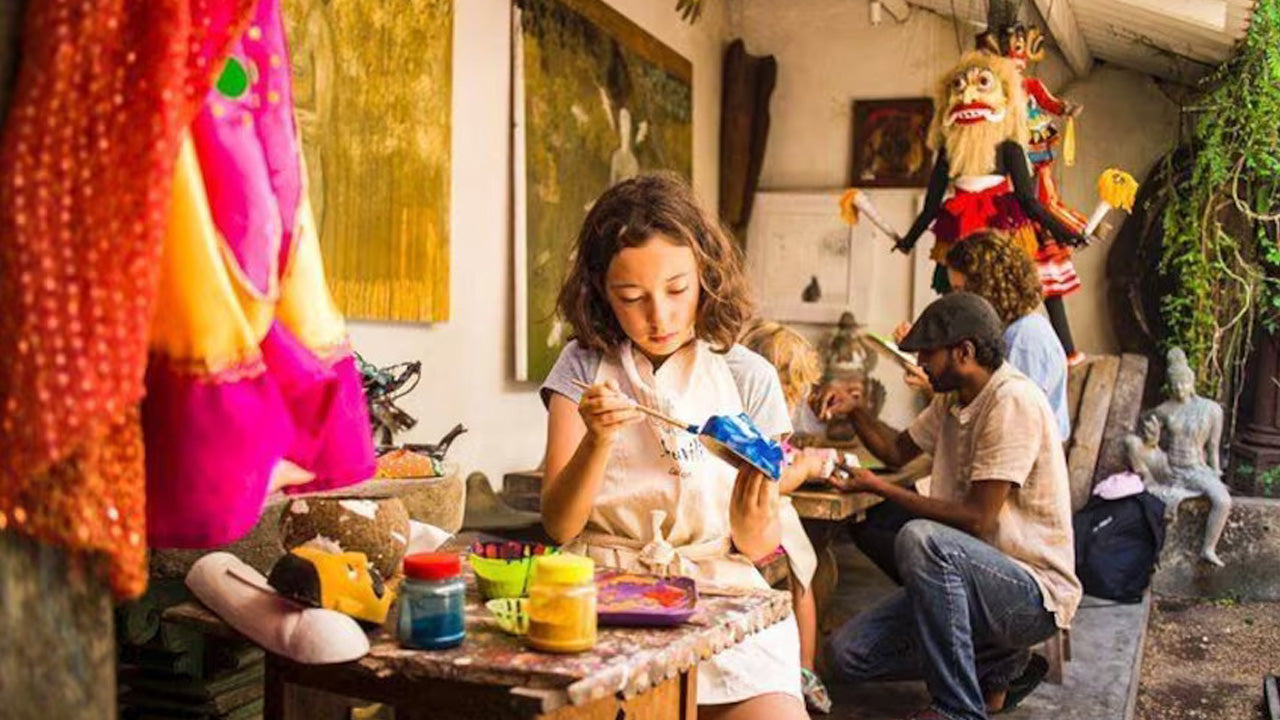 Mask Painting from Ambalangoda