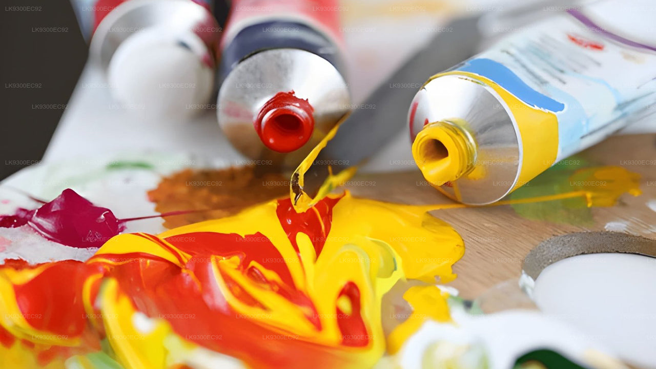 تجربة الرسم على الفيل ورواية القصص من أهانغاما