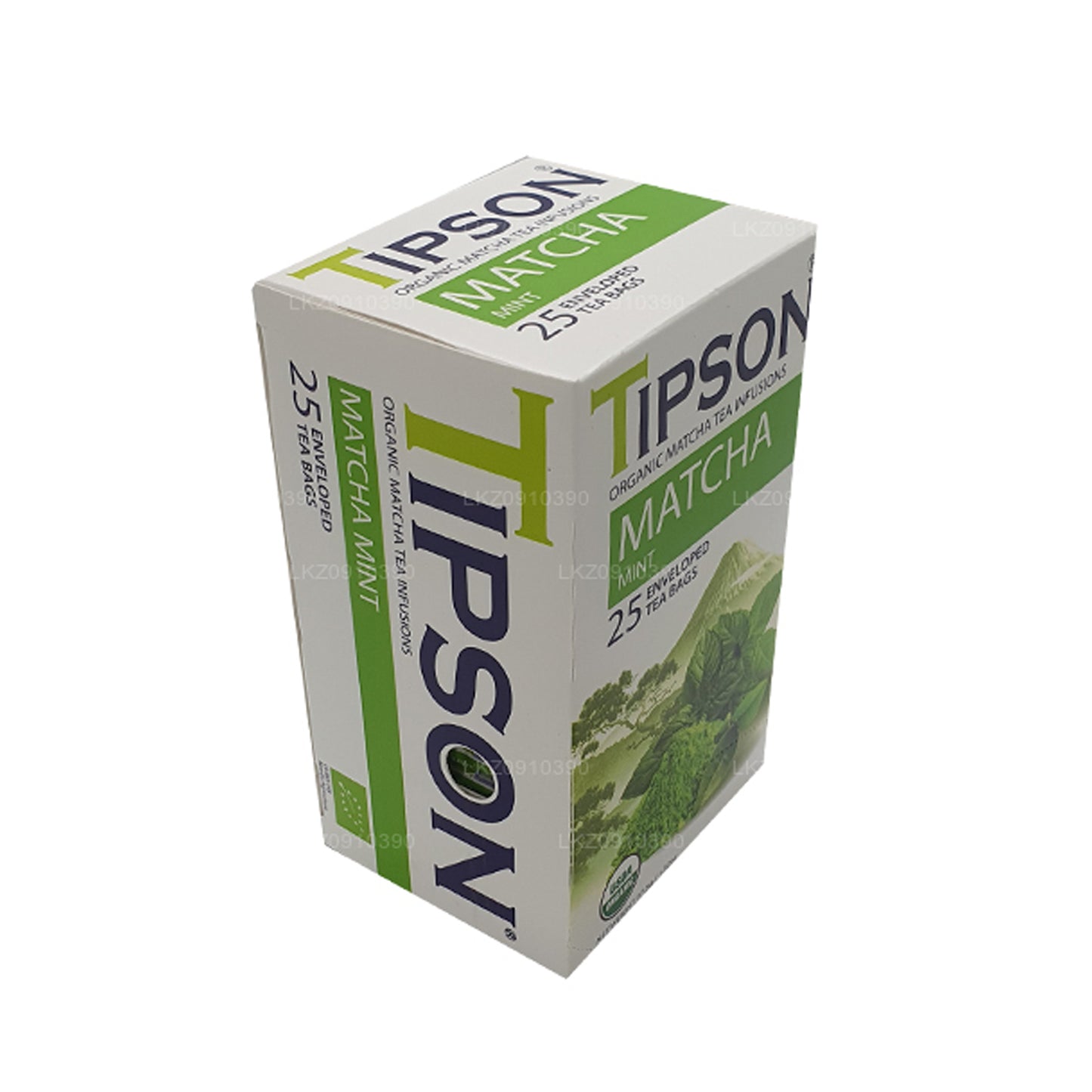Tipson Organic Matcha Mint (37.5g) 25 Tea Bags