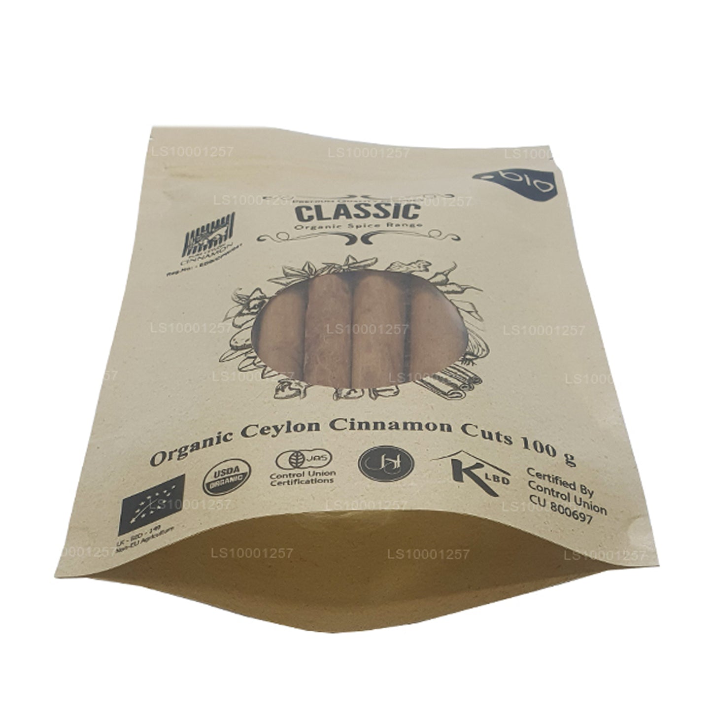 Lakpura Organic Ceylon True Cinnamon Barks