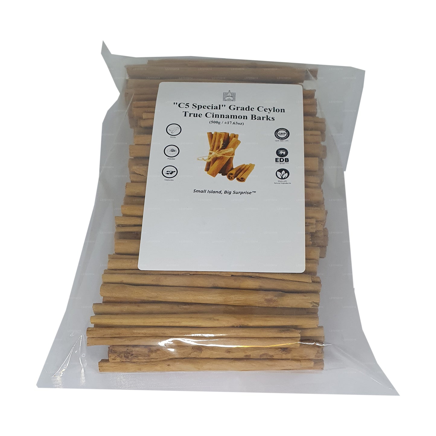Lakpura "C5 Special" Grade Ceylon True Cinnamon Barks Pack