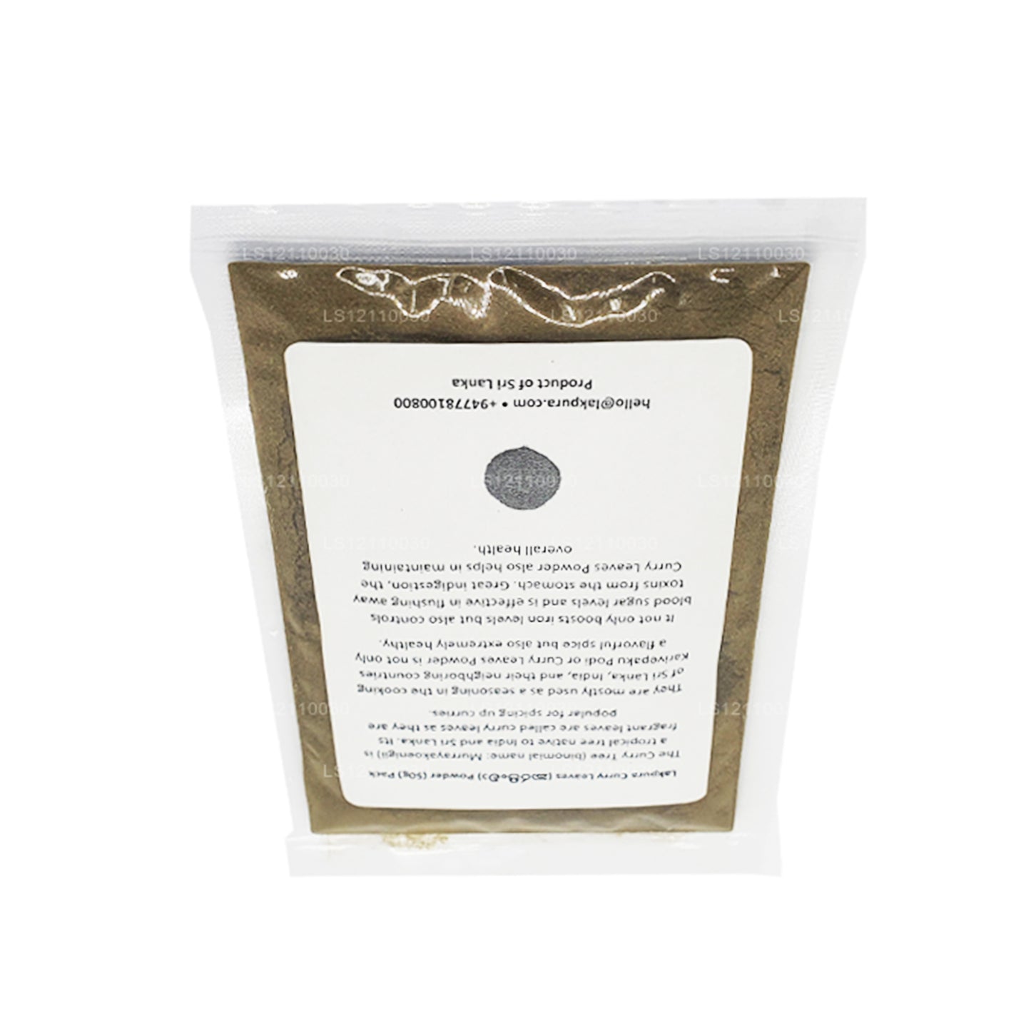 Lakpura Dehydrated Curry Leaves Powder