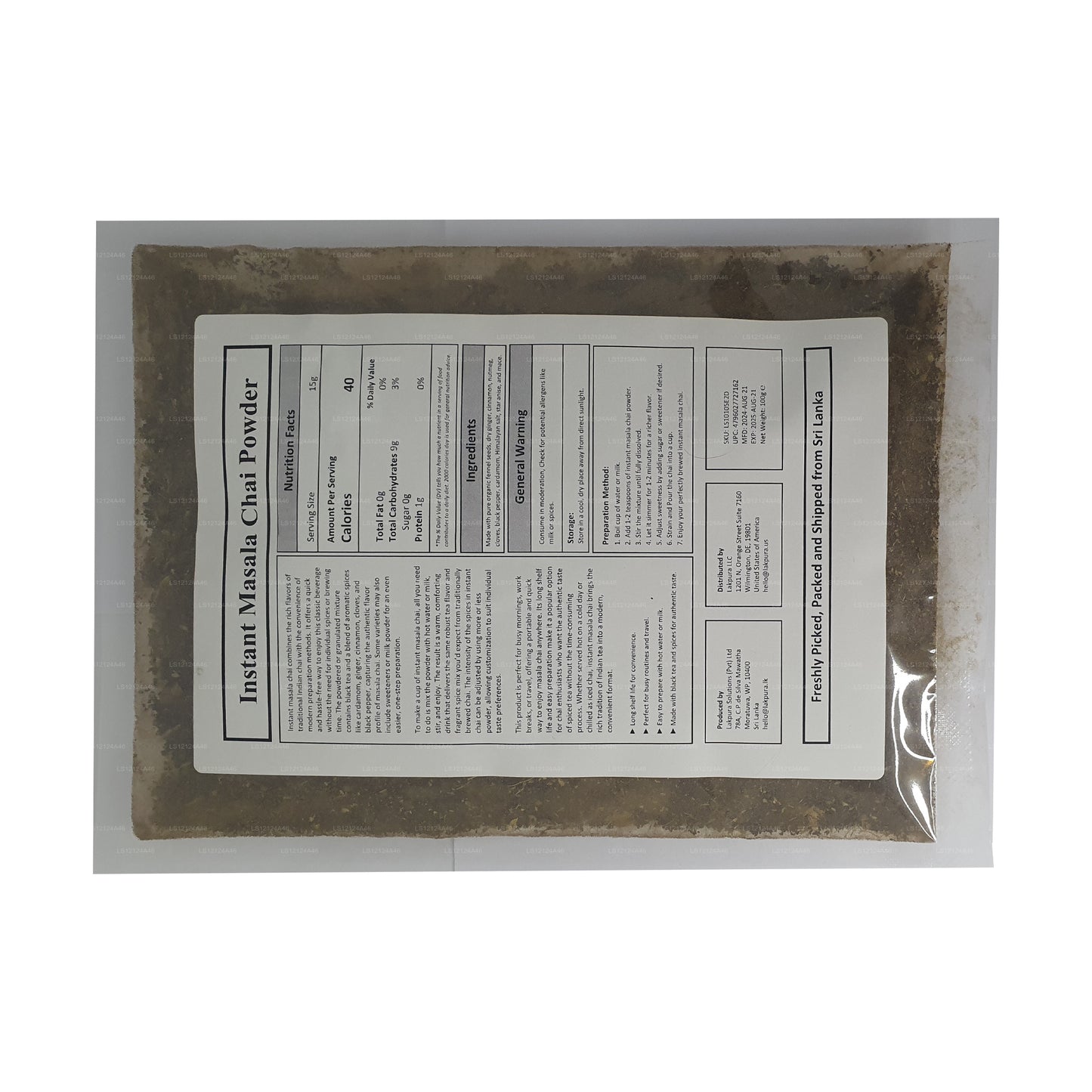 Lakpura® Chai Masala Powder