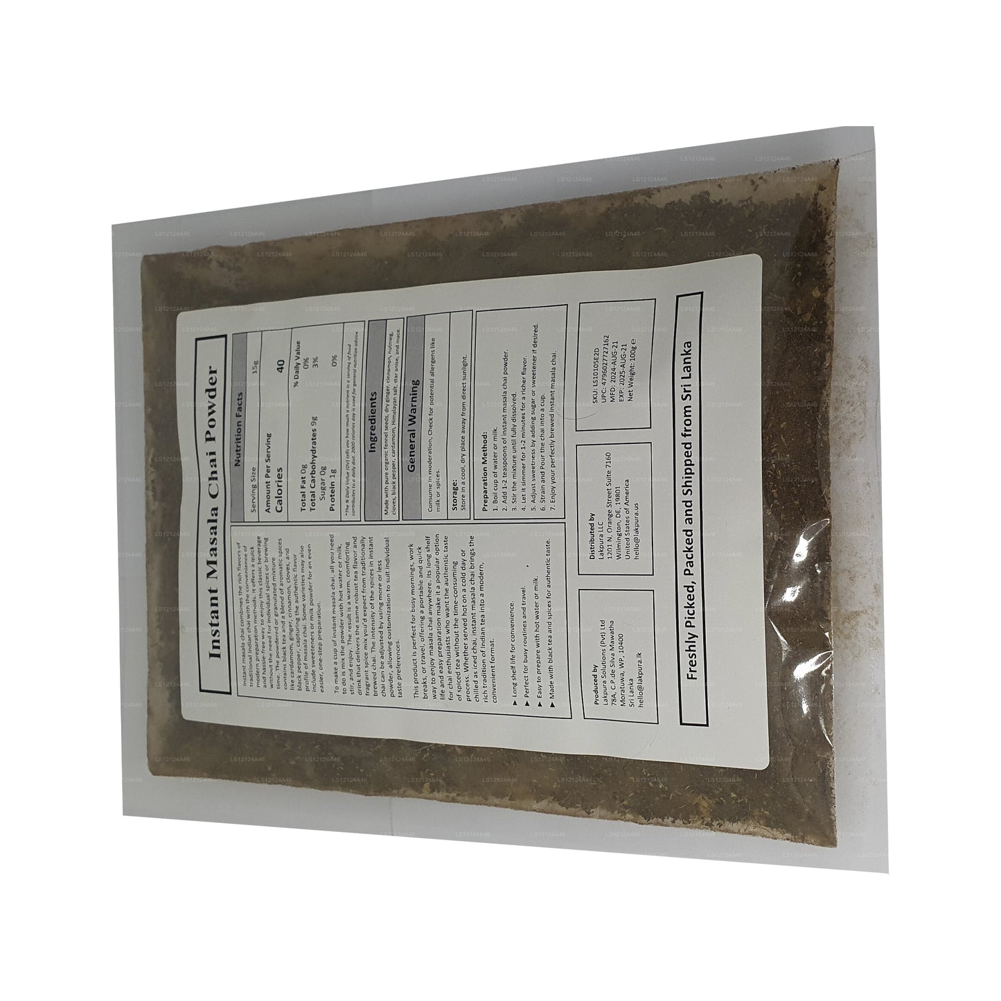 Lakpura® Chai Masala Powder