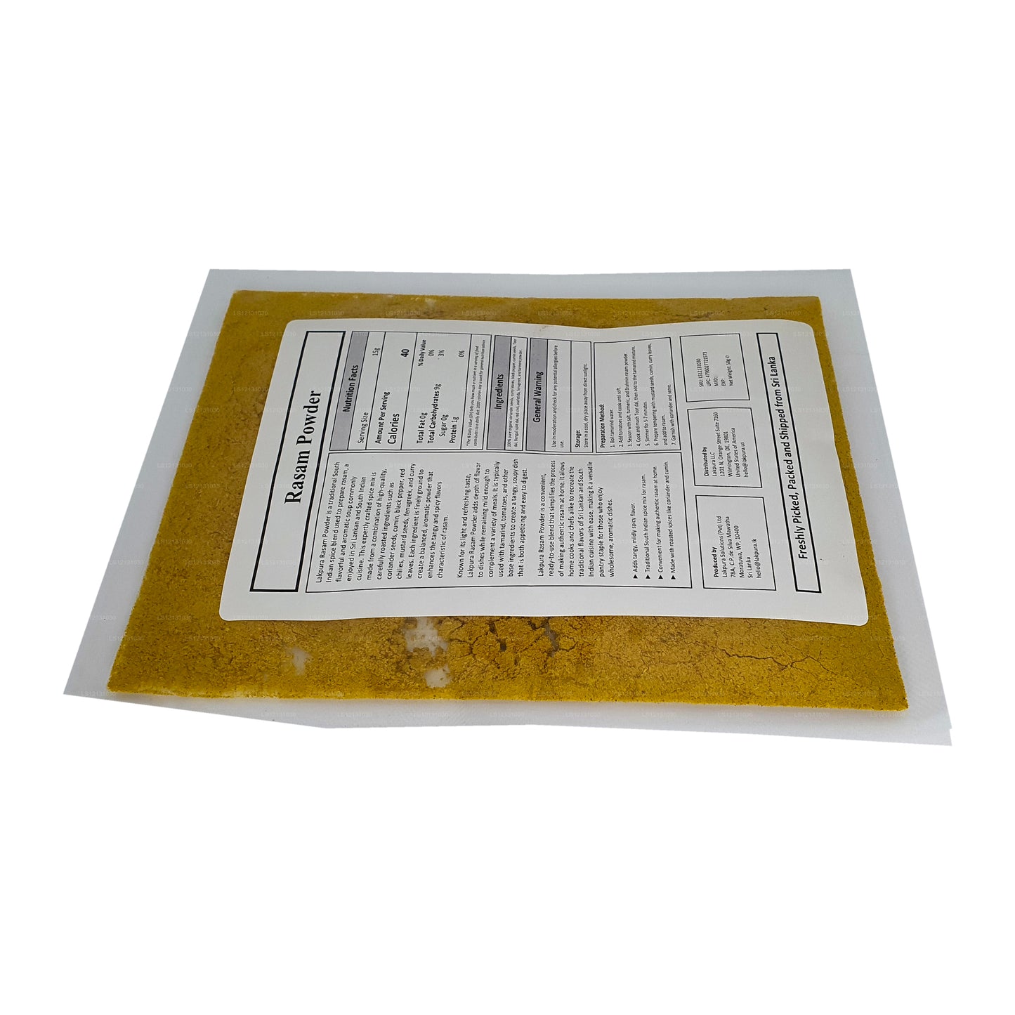 Lakpura Rasam Powder