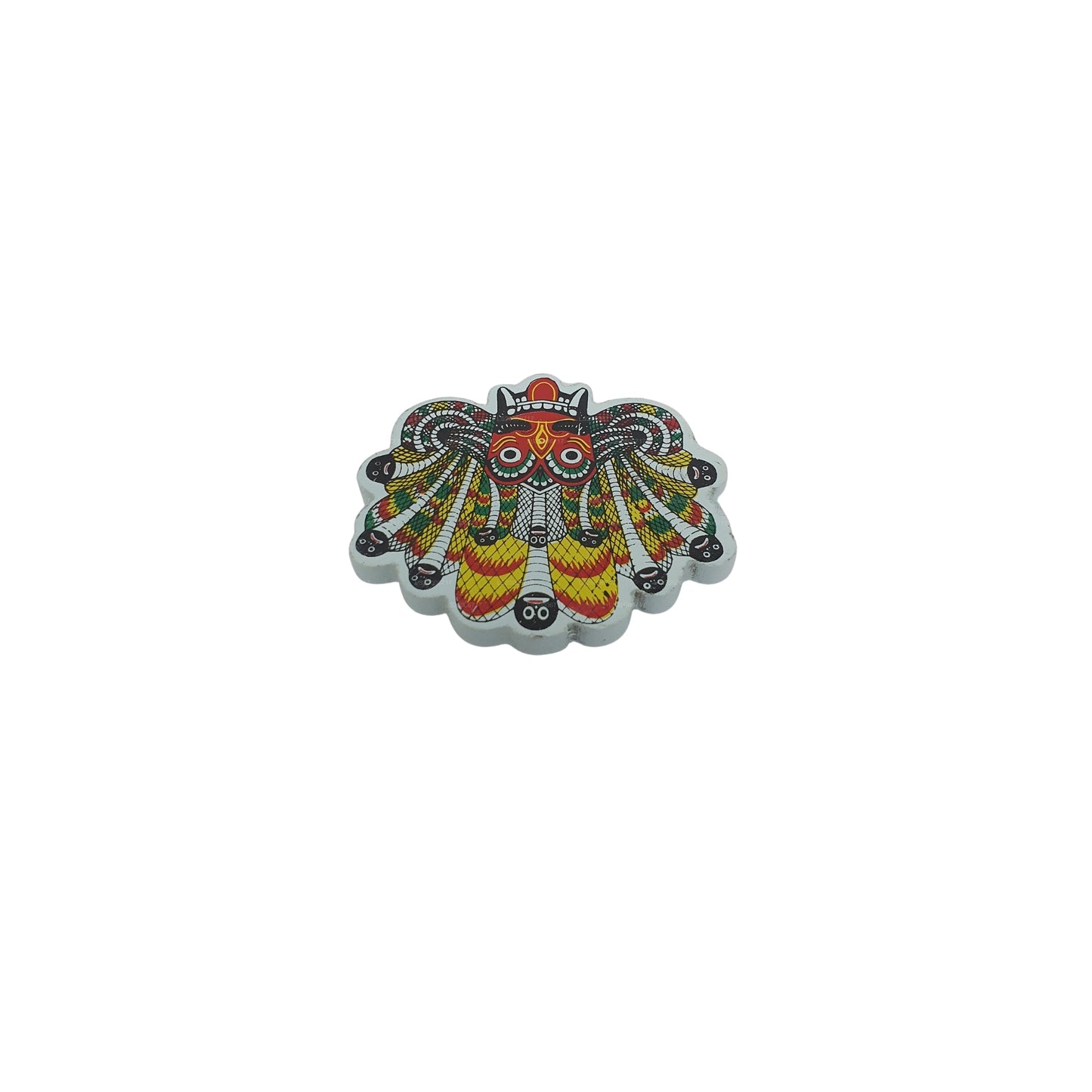 Lakpura® Rathnakuta Raksha قناع مغناطيس الثلاجة