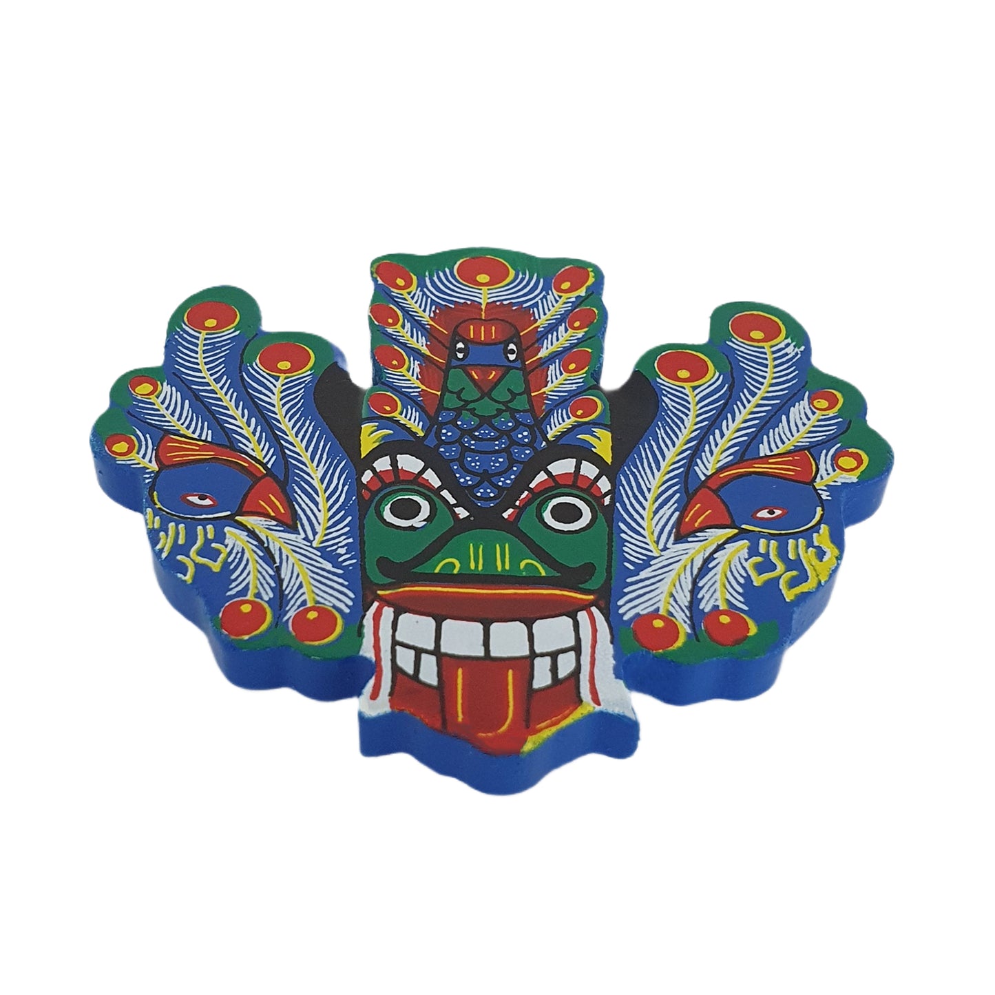 Lakpura® Mayura Raksha Mask Fridge Magnet