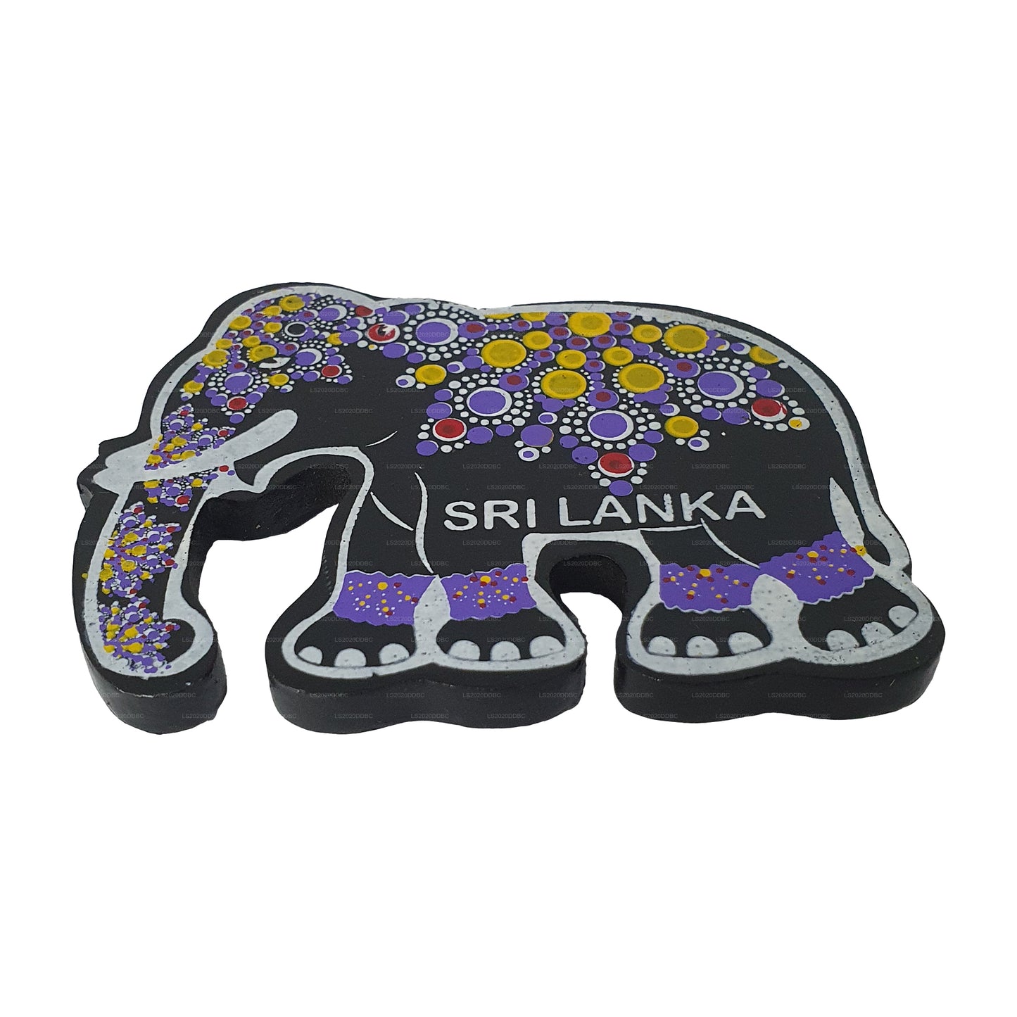 Lakpura® Sri Lanka Traditional Kandy Elephant Fridge Magnet