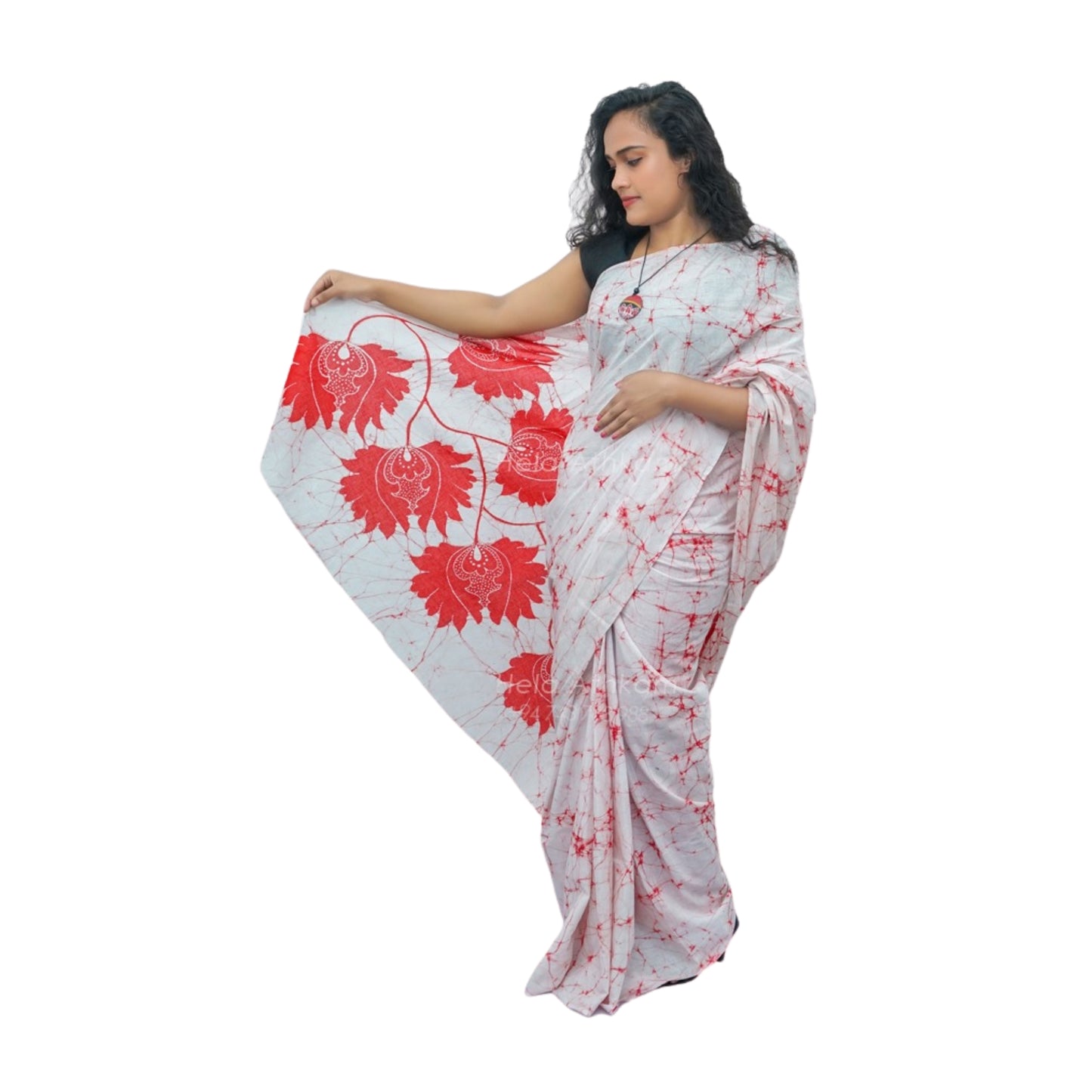 Lakpura Batik Saree (Design S213)
