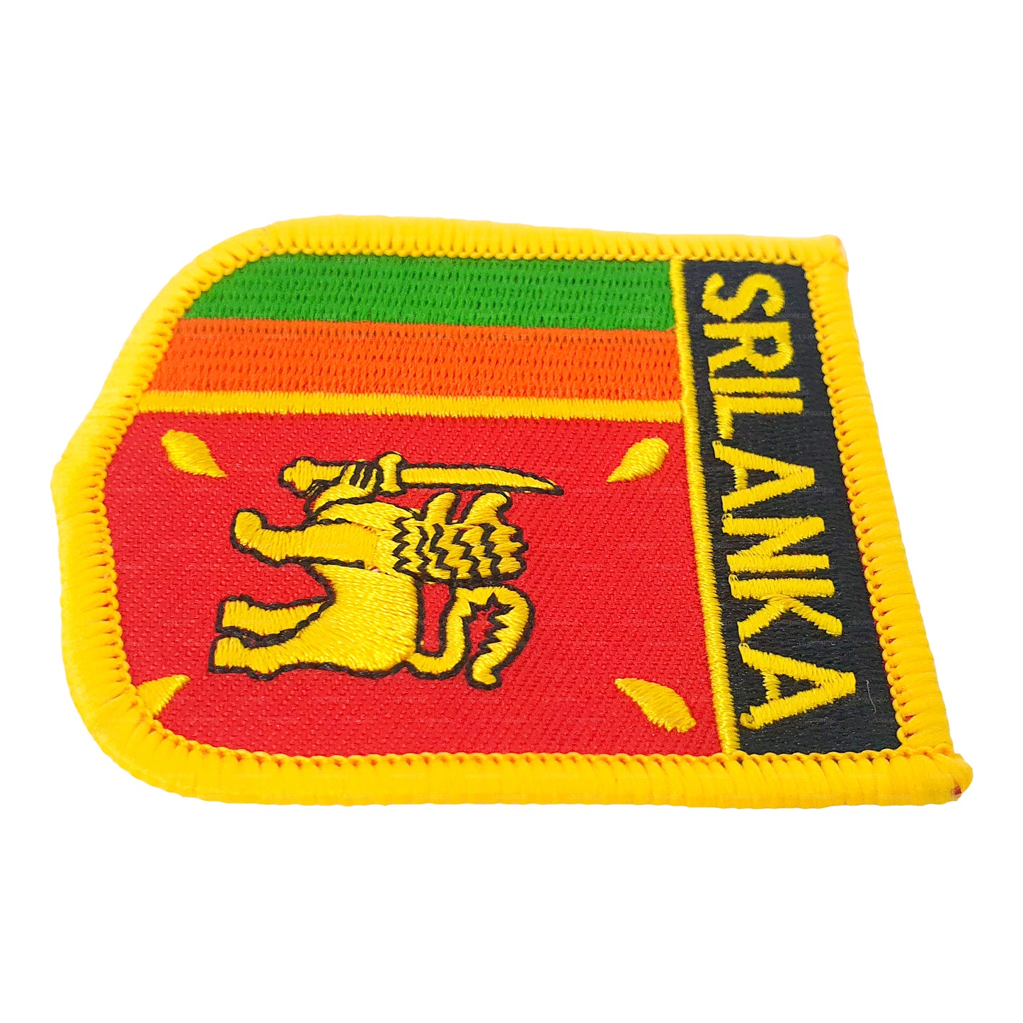 Lakpura Sri Lanka National Flag Fabric Badge