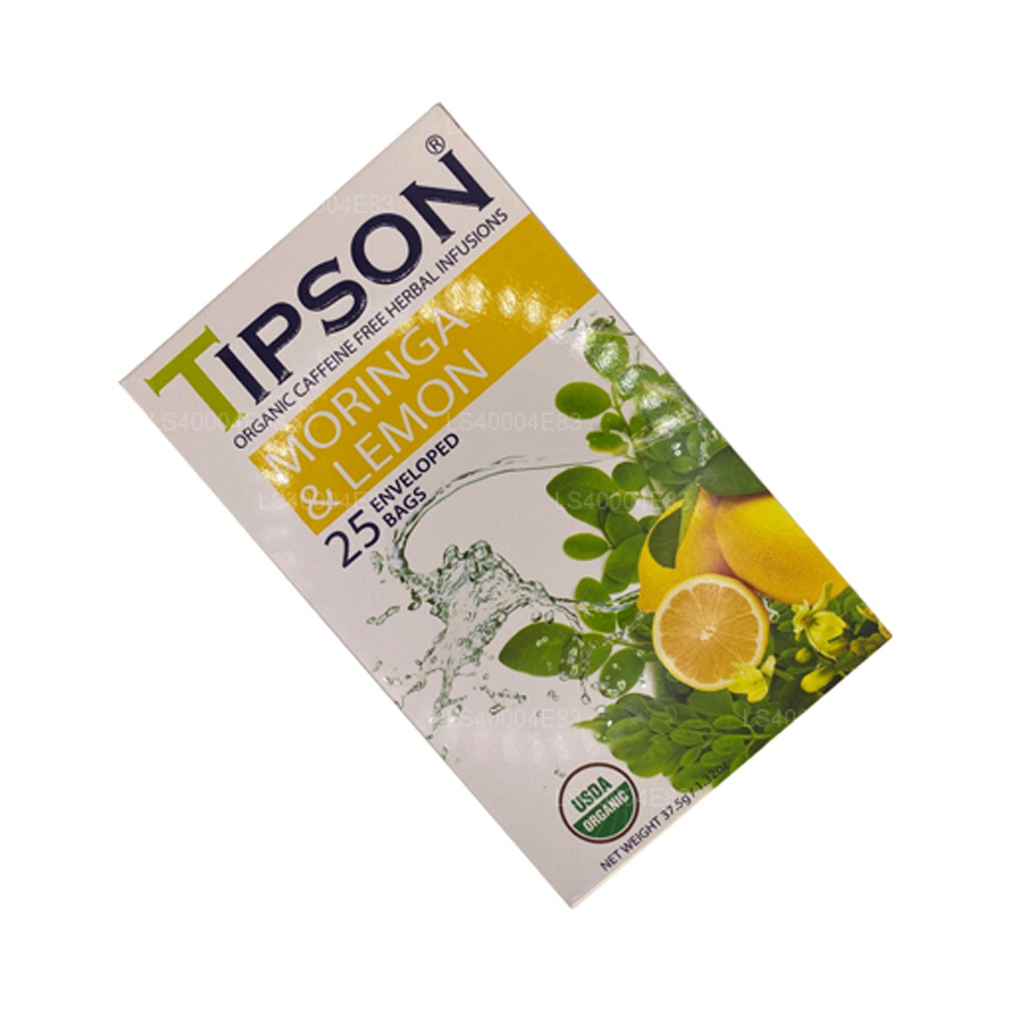 Tipson Moringa And Lemon Tea (37.5g) 25 Tea Bags