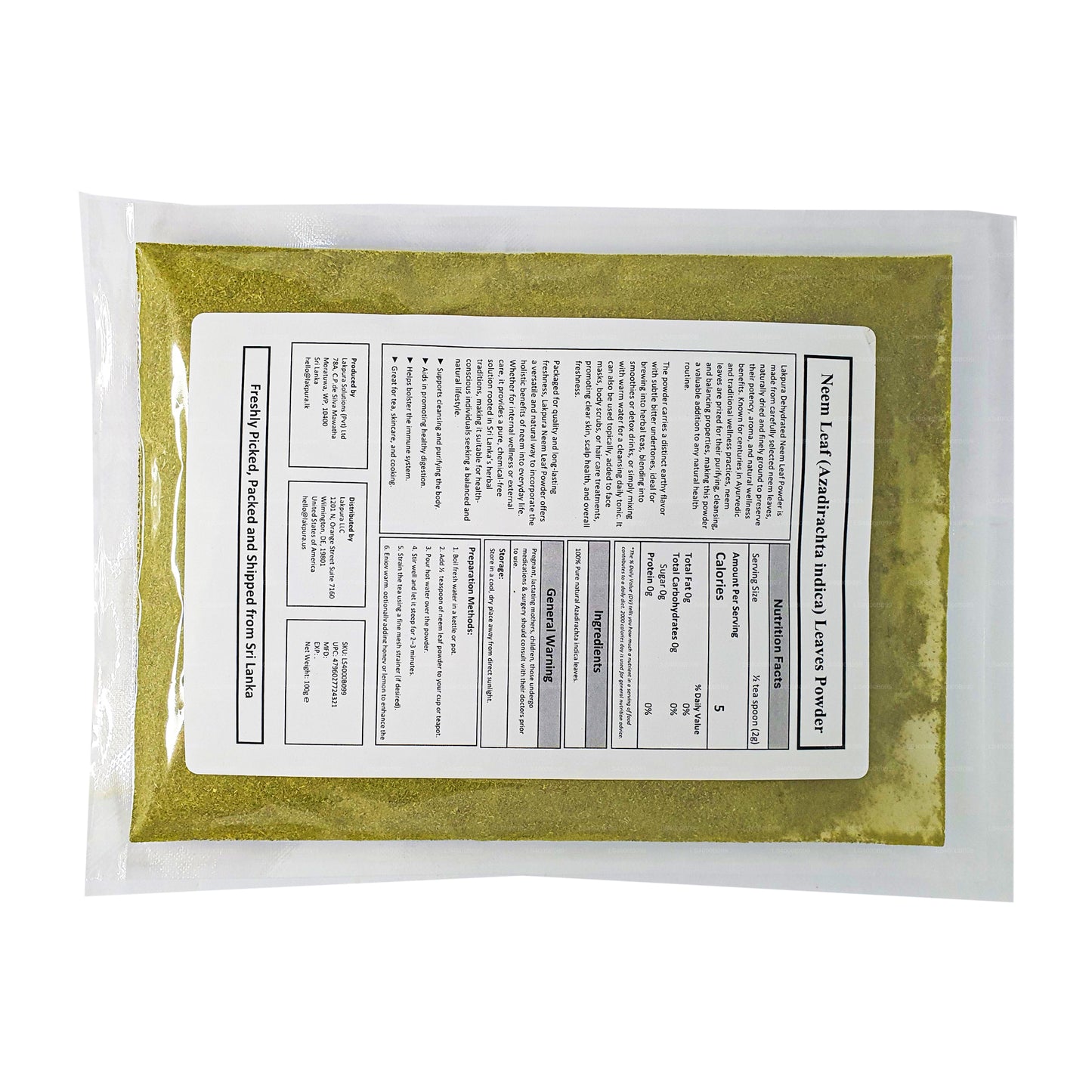 Lakpura Neem Powder (100g)