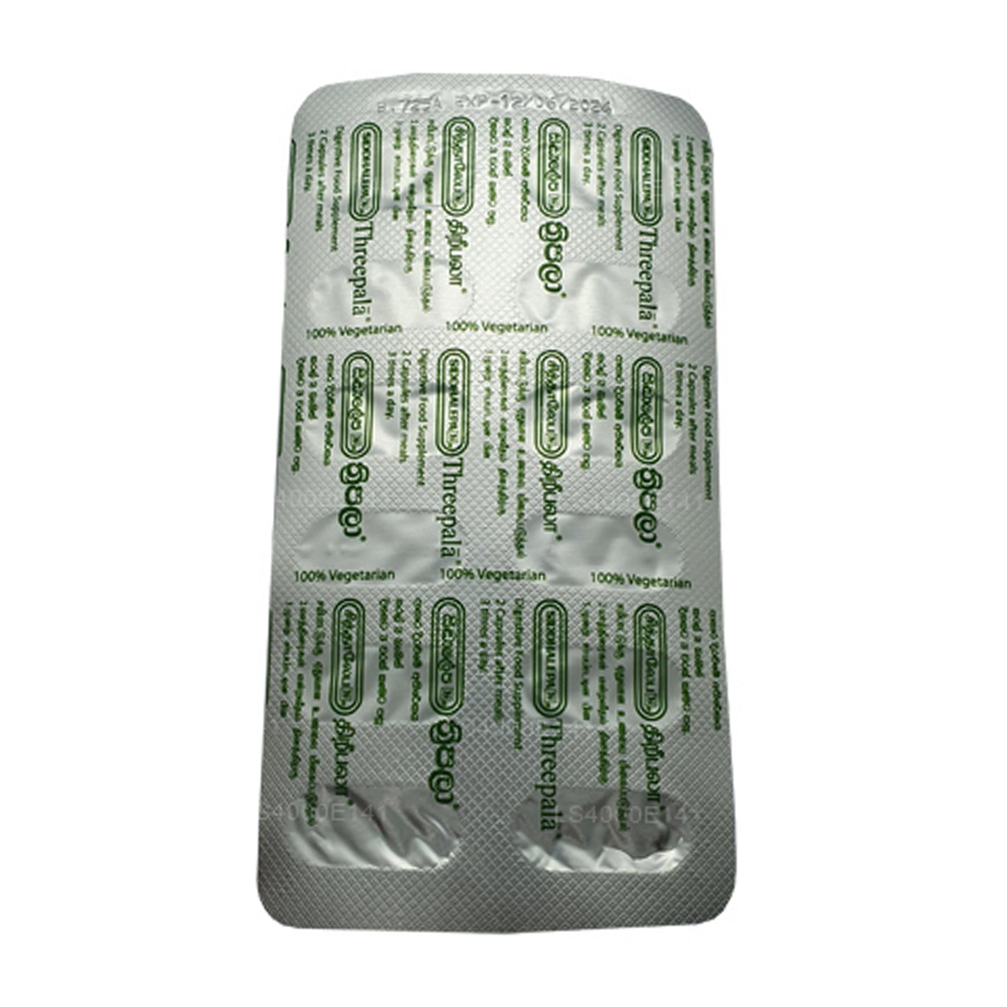 Siddhalepa Threepala Capsules