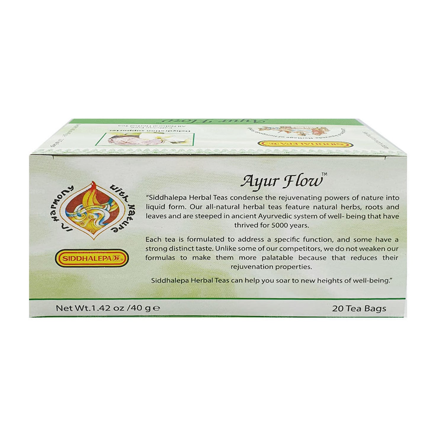 Siddhalepa Ayur Flow Tea (20 Tea Bags)