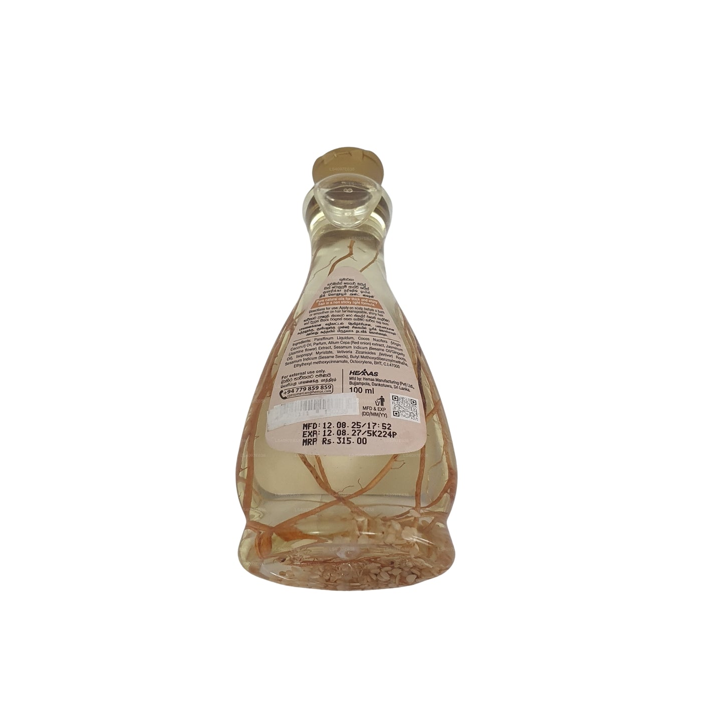 زيت كوماريكا المغذي للشعر «التحكم في ترقق الشعر» (100 مل)