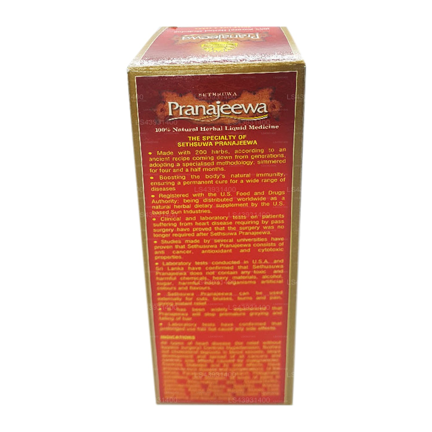 Sethsuwa Pranajeewa Oil