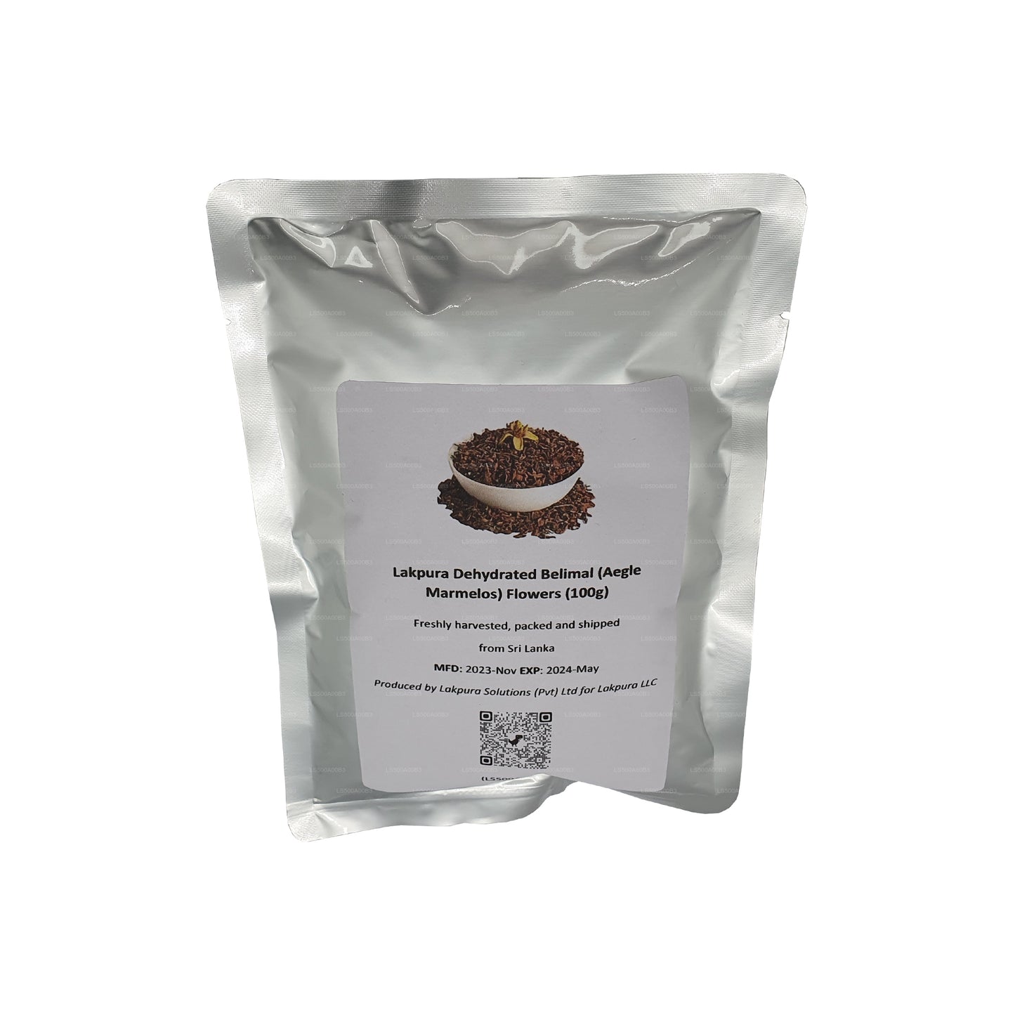 Lakpura Dehydrated Belimal (Aegle Marmelos) Flowers