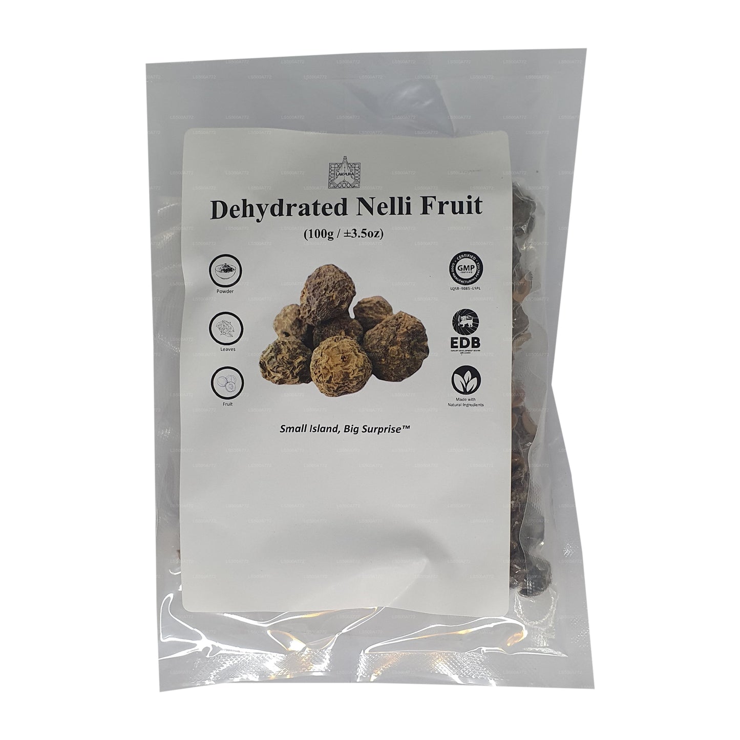 Fruit de Nelli déshydraté Lakpura (Amla/Phyllanthus emblica)