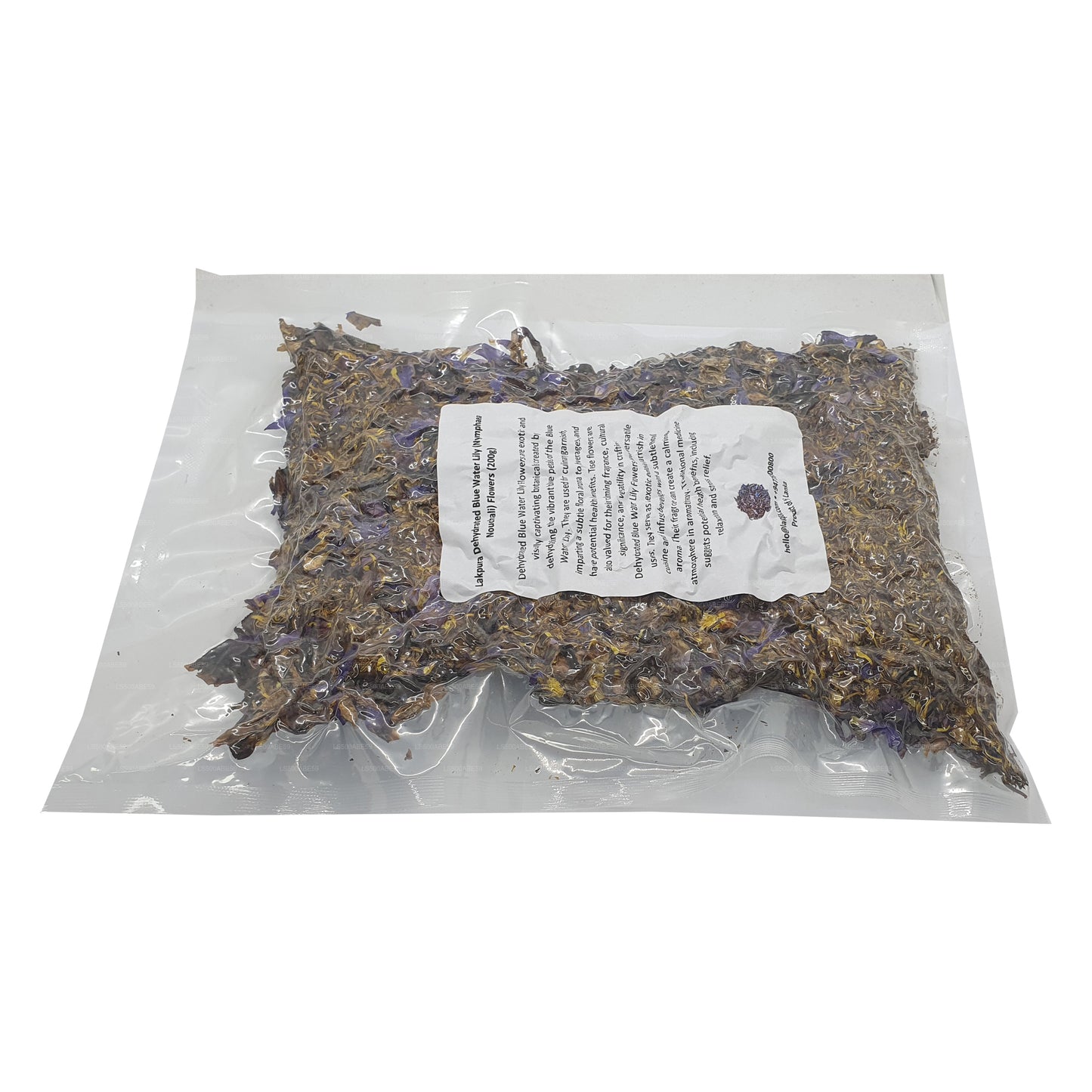 Lakpura® Dehydrated Blue Water Lily Flowers