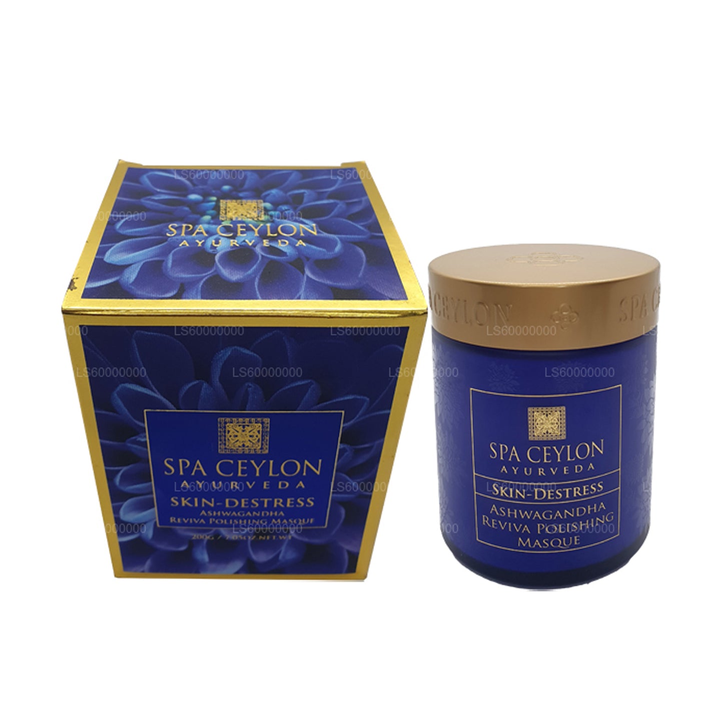 Masque polissant Spa Ceylon Skin De-Stress Ashwagandha Reviva (200 g)