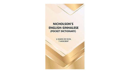 Nicholson's English Sinhalese (Pocket Dictionary)