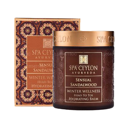 Spa Ceylon Sensual Sandalwood Winter Wellness Head to Toe Hydrating Balm (100g)