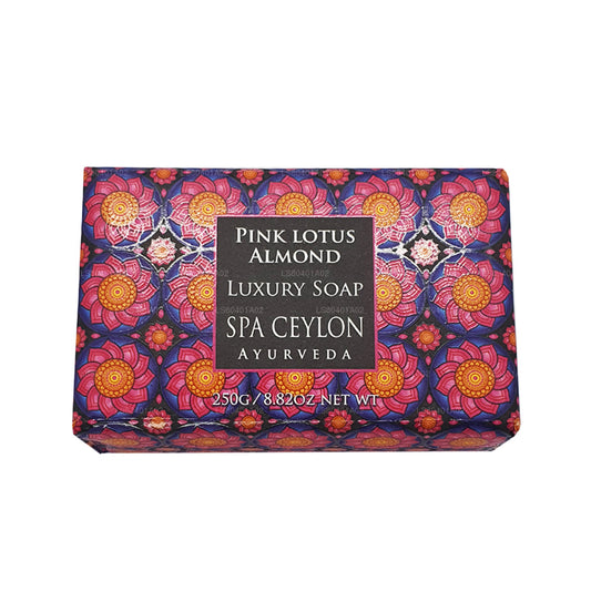 Spa Ceylon Pink Lotus Almond Luxury Soap (250g)