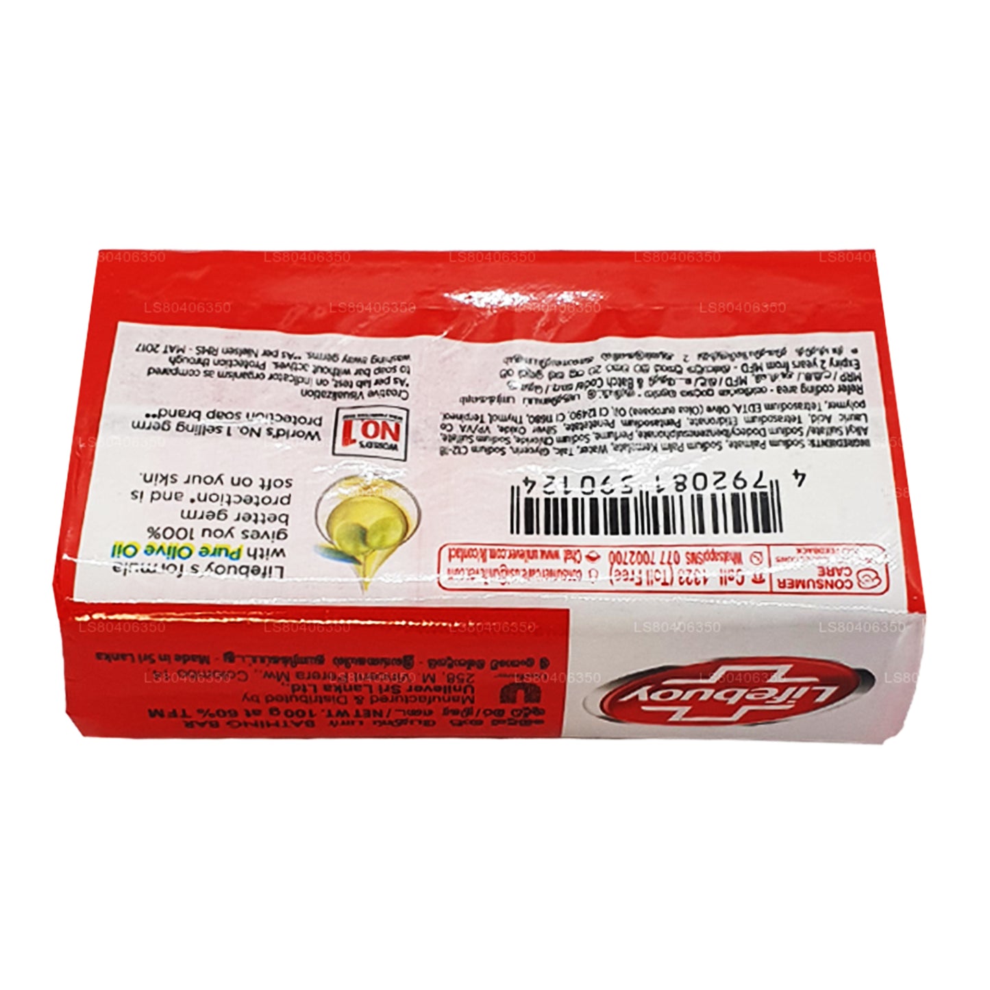 Lifebuoy Total 10 With Pure Olive Oil Body Soap
