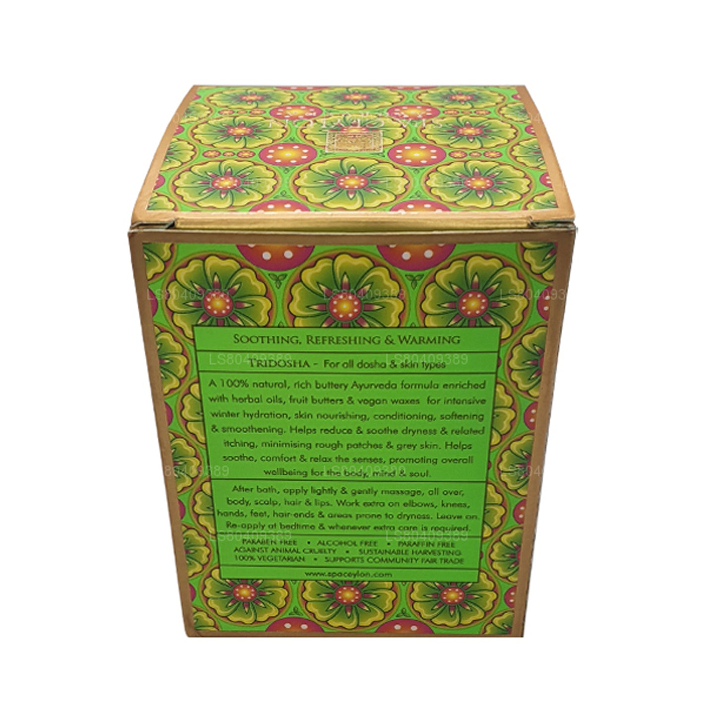 Spa Ceylon Lemongrass Mandarin Winter Wellness Head to Toe Hydrating Balm (200g)