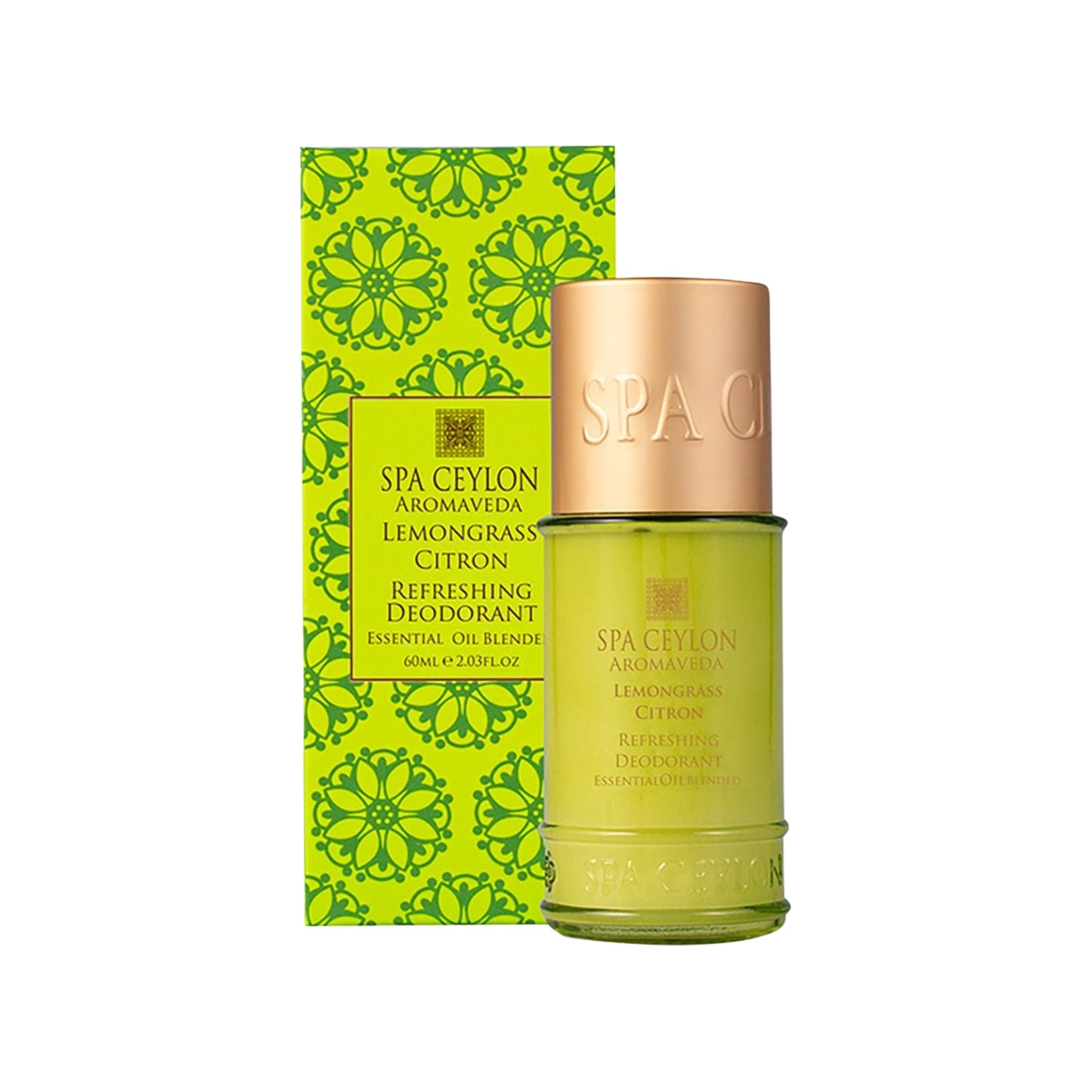 Spa Ceylon Lemongrass Citron Refreshing Deodorant (60ml)