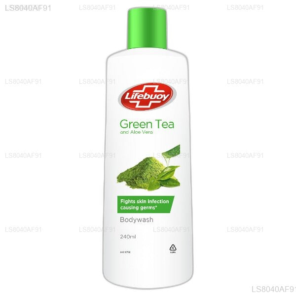 غسول الجسم Lifebuoy بالشاي الأخضر مع الصبار (100 مل)