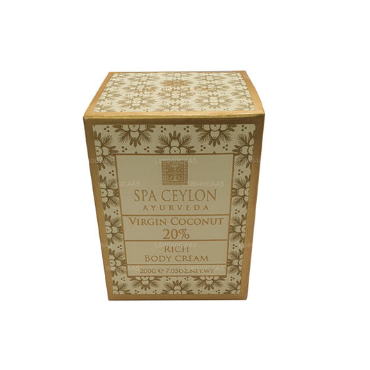 Spa Ceylon Virgin Coconut 20% Rich Body Cream (150g)