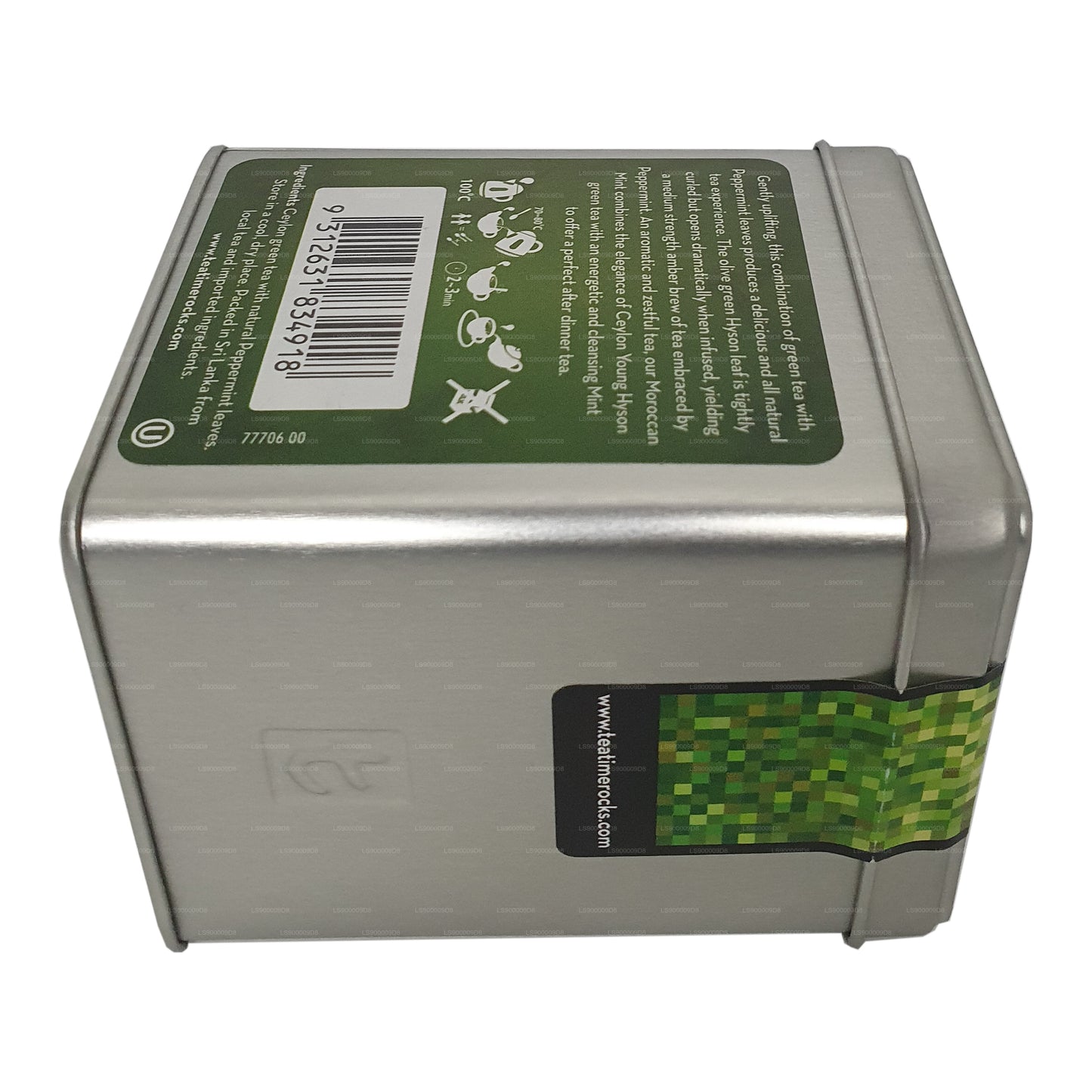 Dilmah t-series Moroccan Mint Green Tea (80g)