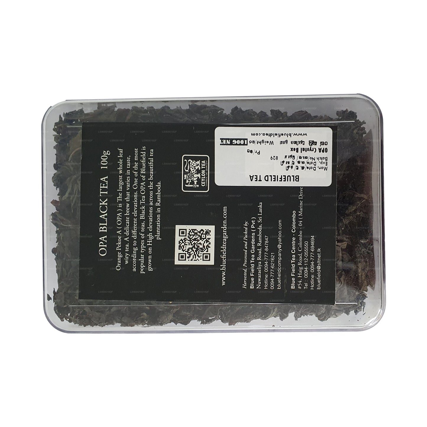 Bluefield Evening Delight OPA Grade Black Tea (100g)