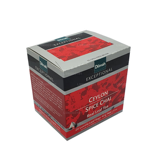 Dilmah Exceptional Ceylon Spice Chai (40g) 20 Tea Bags