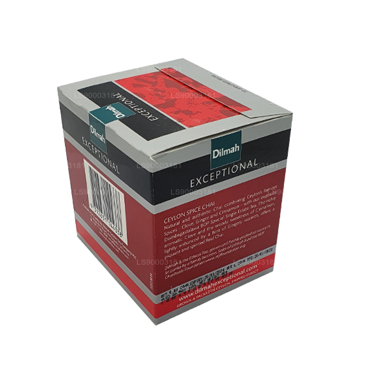 Dilmah Exceptional Ceylon Spice Chai (40g) 20 Tea Bags