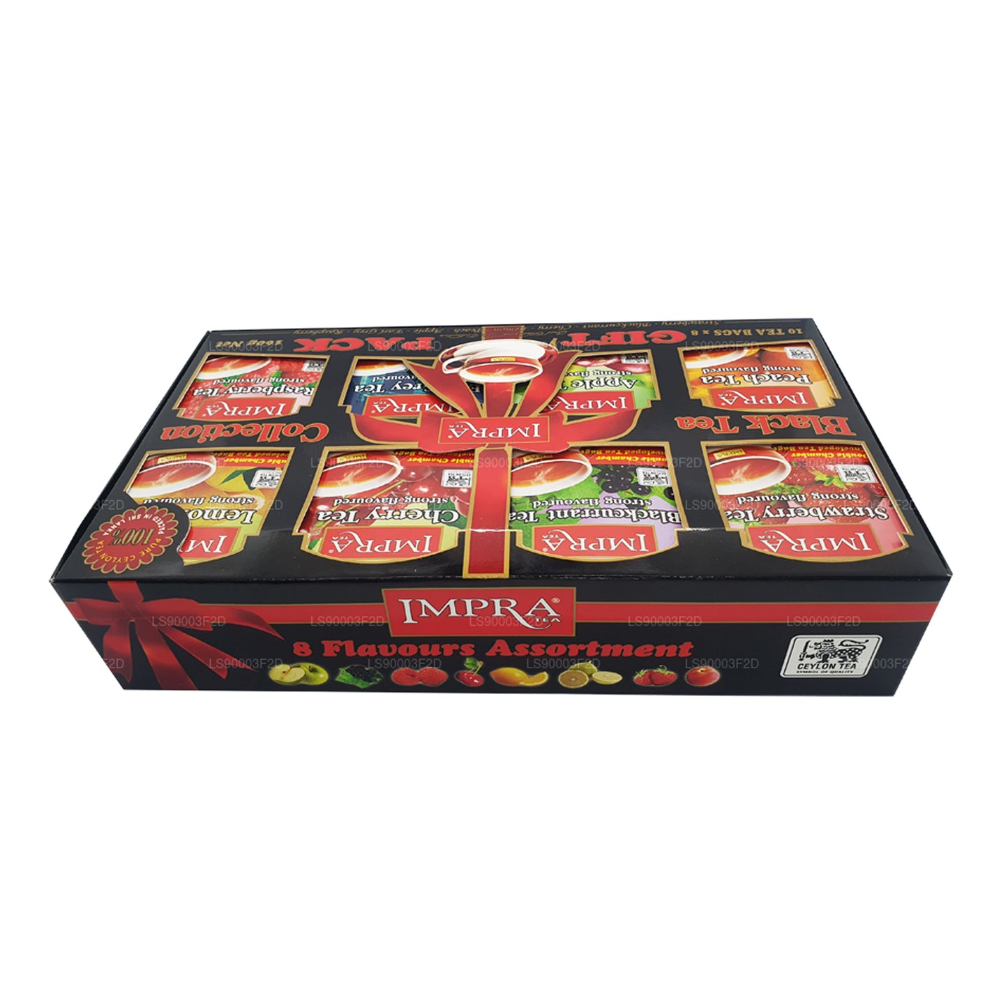Impra 8 Flavours Black tea Collection (160g)