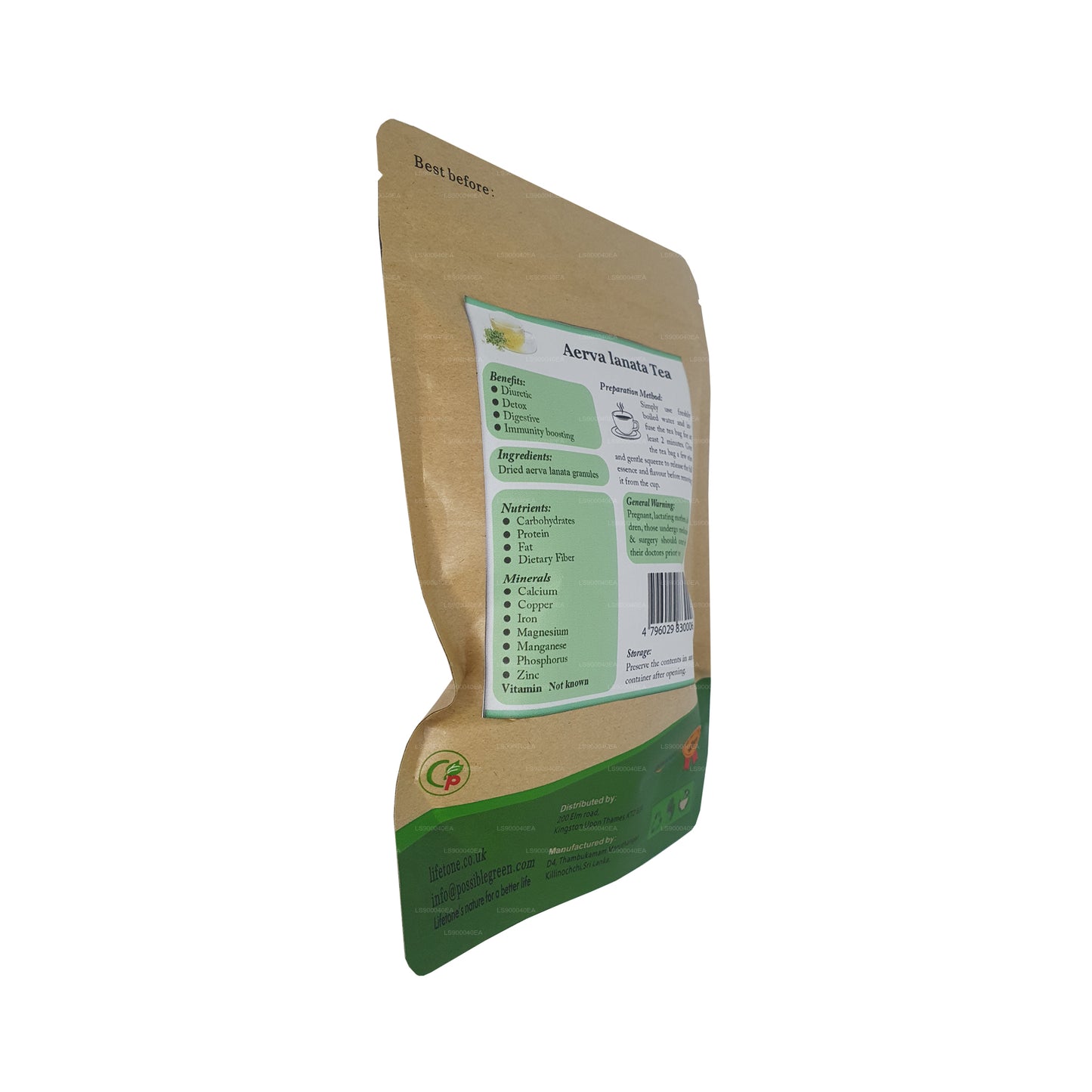 Lifetone Aerva Lanata Tea (30g)